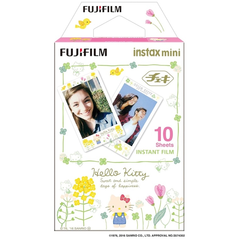 FUJIFILM チェキ インスタントカラーフィルム instax mini 絵柄入りフレーム 「ハローキティ3」 1パック(10枚入) 新品 ネコポス便・日時指定不可