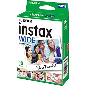 インスタントカラーフィルム instax WIDE 1パック（10枚入） 新品 ネコポス便・日時指定不可