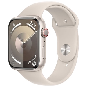 Apple Watch Series 9 GPS+Cellularモデル 45mm MRM83J/A [スターライトスポーツバンド S/M] 新品未開封