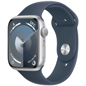 Apple Watch Series 9 GPSモデル 45mm MR9E3J/A [シルバー/ストーム 