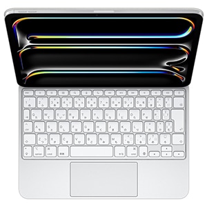 11インチiPad Pro(M4)用 Magic Keyboard 日本語 MWR03J/A [ホワイト] 新品未開封【訳あり品-箱に傷・凹みあり】