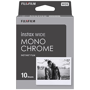 インスタントフィルム instax WIDE用モノクロフィルム 1パック（10枚入） 新品 ネコポス便・日時指定不可