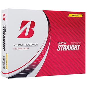 BRIDGESTONE GOLF SUPER STRAIGHT 2023年モデル [イエロー] 新品