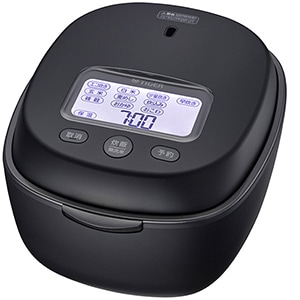 土鍋ご泡火炊き JPL-T100-KG [エボニーブラック] 新品 【訳あり品-箱に傷・凹みあり】
