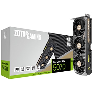 ZOTAC GAMING GeForce RTX 5070 SOLID OC ZT-B50700J-10P [PCIExp 12GB] 新品【訳あり品-箱に傷・凹みあり】