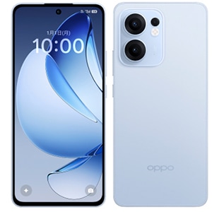 OPPO Reno13 A SIMフリー [アイスブルー]  新品 UQmobile SIMロック解除済 新品 白ロム
