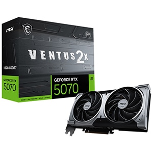 GeForce RTX 5070 12G VENTUS 2X OC [PCIExp 12GB] 新品 【訳あり品-箱に傷・凹みあり】