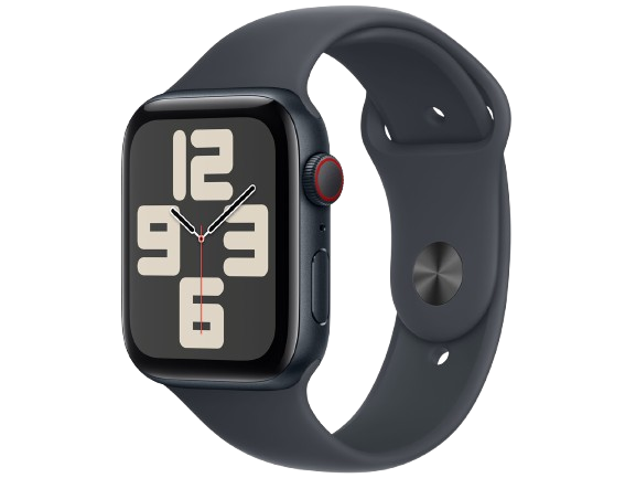 Apple Watch SE 第2世代 GPS+Cellularモデル 44mm MXGL3J/A [ミッドナイトスポーツバンド S/M] 新品未開封