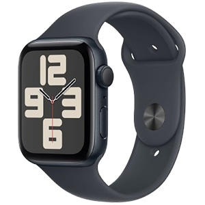 Apple Watch SE 第2世代 GPSモデル 44mm MXEK3J/A [ミッドナイトスポーツバンド M/L] 新品未開封【訳あり品-保証開始済】