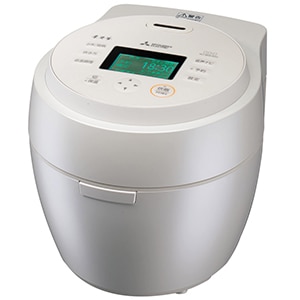 本炭釜 紬 NJ-BW10G-W [白真珠] 新品【訳あり品-箱に傷・凹みあり】