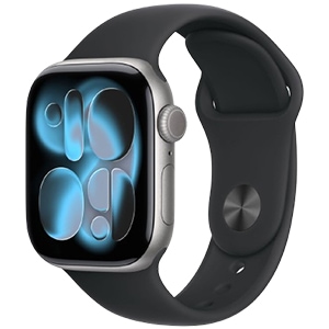 Apple Watch Series 11 GPSモデル 42mm MEQX4J/A [スペースグレイ・ブラックスポーツバンド M/L] 新品未開封