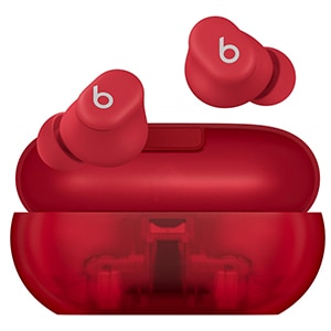 Beats Solo Buds MUW03PA/A [トランスペアレントレッド] 新品未開封 【訳あり品-箱に傷・凹みあり】