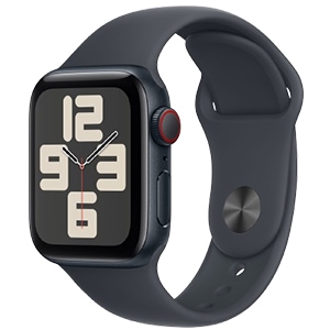 Apple Watch SE 第2世代 GPS+Cellularモデル 40mm MXGC3J/A [ミッドナイトスポーツバンド S/M] 新品未開封