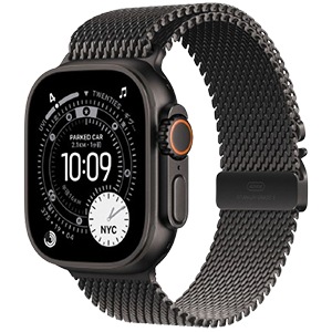 Apple Watch Ultra 3 GPS+Cellularモデル 49mm MF1T4J/A [ブラック・ブラックチタニウムミラネーゼループ L] 新品未開封【訳あり品-箱に傷・凹みあり】