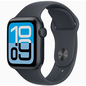 Apple Watch SE 3 GPSモデル 40mm MEH94J/A [ミッドナイトスポーツバンド S/M] 新品未開封【訳あり品-箱に傷・凹みあり】