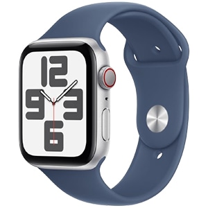 Apple Watch SE 第2世代 GPS+Cellularモデル 44mm MXGQ3J/A [シルバー・デニムスポーツバンド M/L] 新品未開封