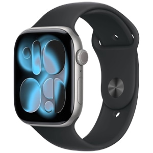 Apple Watch Series 11 GPS+Cellularモデル 46mm MFC94J/A [スペースグレイ・ブラックスポーツバンド S/M] 新品未開封