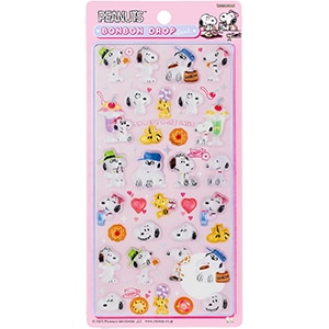 ボンボンドロップシール スヌーピー＆きょうだいたち [S8812209] 新品未開封 ネコポス便・日時指定不可