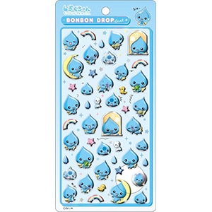 ボンボンドロップシール しずくちゃん 新品未開封 ネコポス便・日時指定不可