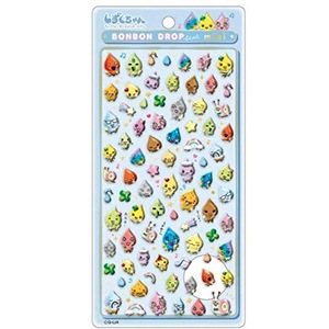 ボンボンドロップシール ミニ しずくの森のなかまたち 新品未開封 ネコポス便・日時指定不可