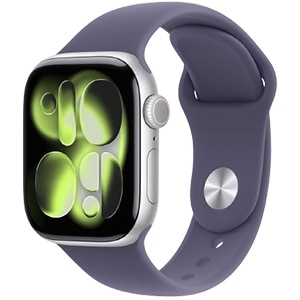Apple Watch Series 11 GPSモデル 42mm MEU64J/A [シルバー・パープルフォグスポーツバンド S/M] 新品未開封