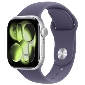 Apple Watch Series 11 GPSモデル 42mm MEU74J/A [シルバー・パープルフォグスポーツバンド M/L] 新品未開封