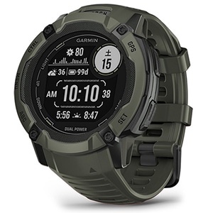 Instinct 2X Dual Power 010-02805-52 [Moss] 新品【訳あり品-箱に傷・凹みあり】