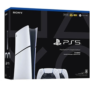 プレイステーション5 デジタル・エディション 日本語専用 Console Language： Japanese only DualSense ワイヤレスコントローラー ダブルパック CFIJ-10032 [825GB] 新品