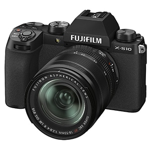 FUJIFILM X-S10 XF18-55mmレンズキット 新品【訳あり品-箱に傷・凹みあり】