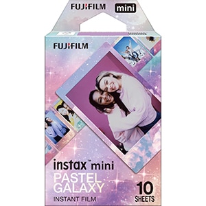 FUJIFILM instax mini用フィルム パステルギャラクシー 1パック(10枚入り) 新品 ネコポス便・日時指定不可
