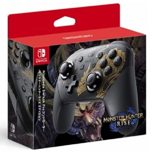 Nintendo Switch Proコントローラー モンスターハンターライズエディション 新品【訳あり品-箱に傷・凹みあり】
