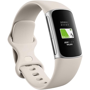 Fitbit Charge 6 GA05185-AP [Porcelain/Silverアルミニウム] 新品【訳あり品-箱に傷・凹みあり】
