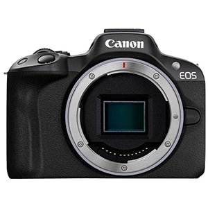 EOS R50 ボディ [ブラック] 新品【訳あり品-箱に傷・凹みあり】
