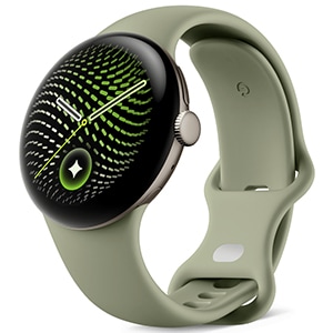 Pixel Watch 5 Wi-Fiモデル 41mm GA11567-US [Satin Pyrite アルミケース/Olive アクティブ バンド] 新品