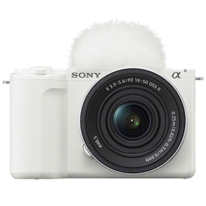 VLOGCAM ZV-E10M2X ダブルズームレンズキット [ホワイト] 新品【訳あり品-箱に傷・凹みあり】