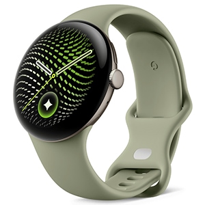 Pixel Watch 5 Wi-Fiモデル 45mm GA10896-US [Satin Pyrite アルミケース/Olive アクティブ バンド] 新品