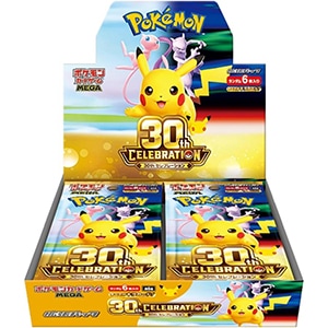 ポケモンカードゲーム MEGA 拡張パック 30th CELEBRATION BOX 新品