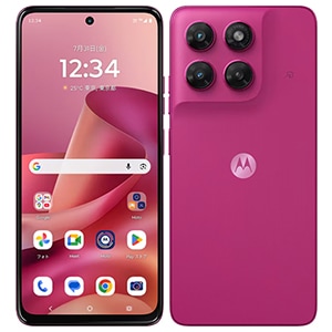 moto g37j 64G+4G [フューシャレッド] 楽天モバイル SIMロック解除済