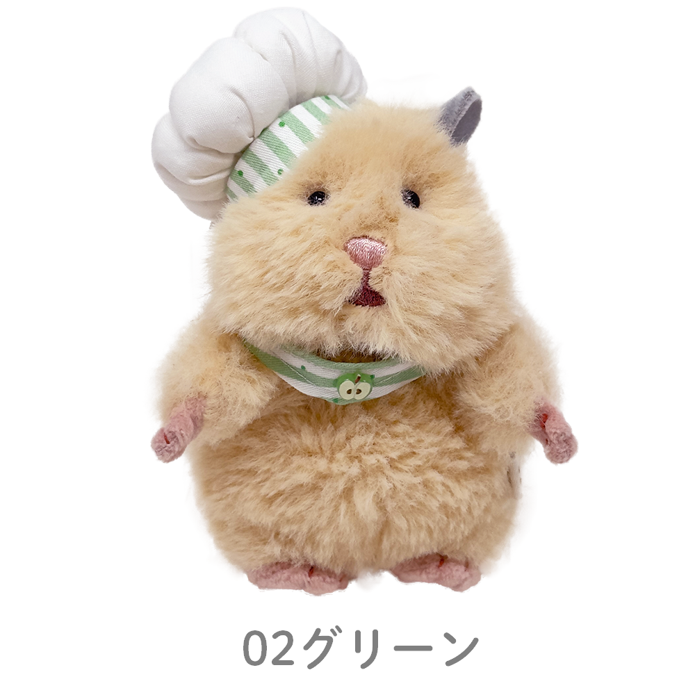 はむにぎり｜お着替えセット｜コック帽＆スカーフ