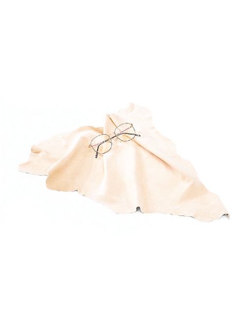 【丸革】鹿革 / セーム革 / 銀下使い / 0.6mm (クリーム) [協進エル]