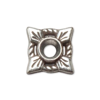 ベゼルコンチョ / ロープフラワー / 19mm×19mm [協進エル] [10%OFF]