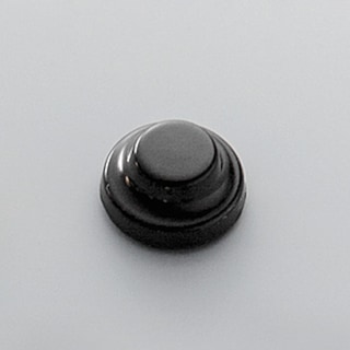 底鋲 / カシメ式 / 直径16mm / 10個入 (黒) [協進エル] [10%OFF]