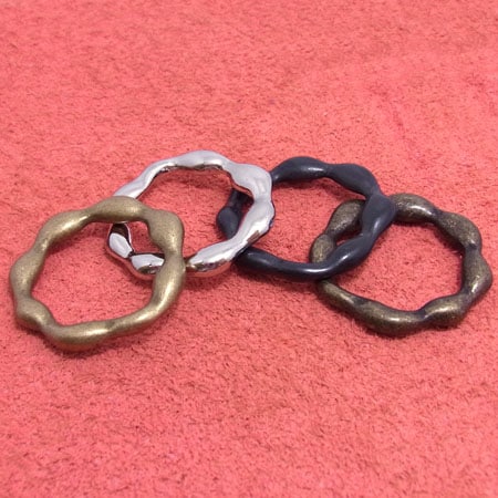 デザイン丸カン / ポンデリング [30%OFF]