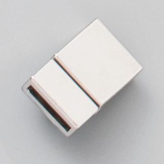 マグバックル / ベルト幅10mm (ニッケル) [協進エル] [10%OFF]