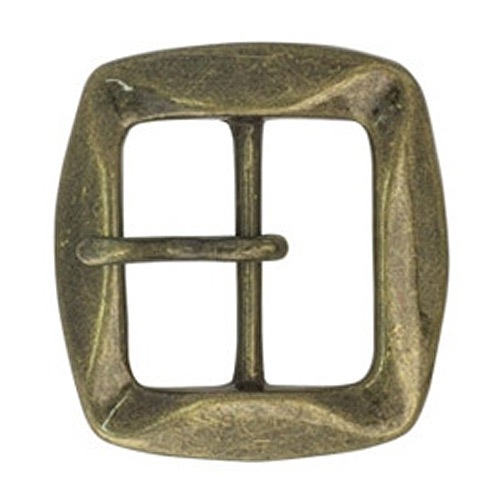 真鍮製 / バックル / ベルト幅40mm (アンティーク) [39%OFF]