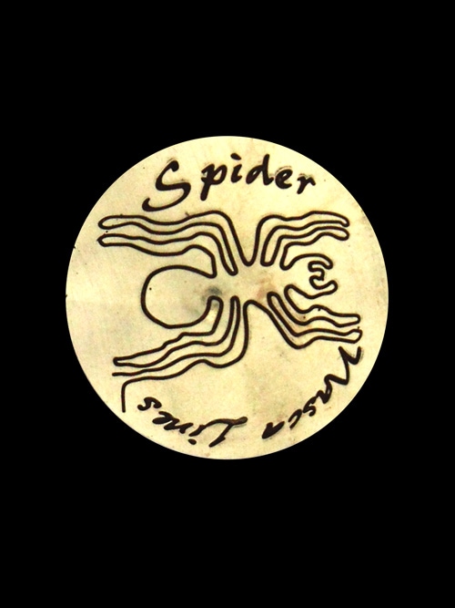 真鍮製 / コンチョ / ナスカ地上絵 / スパイダー [30%OFF]