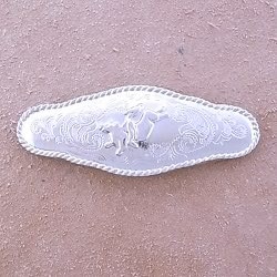 ピューター製 / コンチョ / ロデオ / 24×65mm [39%OFF]