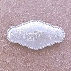 ピューター製 / コンチョ / ロデオ / 20×38mm [39%OFF]