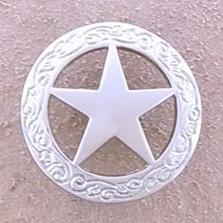 コンチョ / スター / 29.5mm [60%OFF]