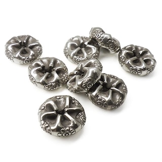 銀製 / カレンシルバービーズ / 外径13mm / 内径2mm [silver]